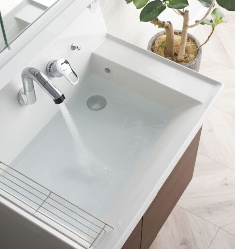 幅広でつけ置きもできちゃいます